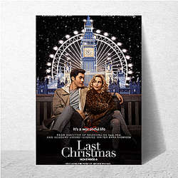 Last Christmas stars Emilia Clarke and Henry Golding Last Christmas Posters