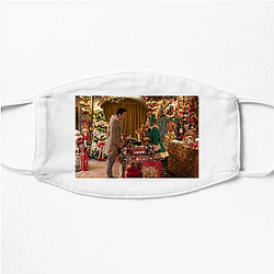 Last Christmas's main character works as a store elf Last Christmas Face Masks