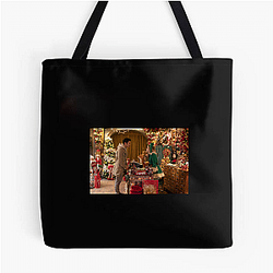 Last Christmas's main character works as a store elf Last Christmas Bags