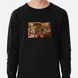 Last Christmas's main character works as a store elf Last Christmas Sweatshirts