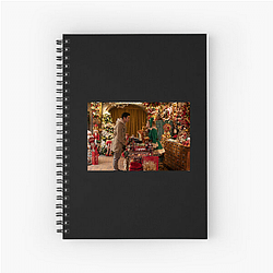 Last Christmas's main character works as a store elf Last Christmas Notebook