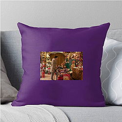Last Christmas's main character works as a store elf Last Christmas Pillows Cover