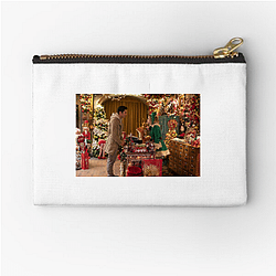 Last Christmas's main character works as a store elf Last Christmas Zipper Pouches