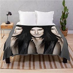 La Nuit Is away Throw Blanket