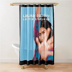 Laura Pausini mia Shower Curtain