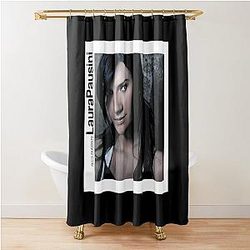 Laura Pausini in ascolto Shower Curtain