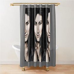 Laura Pausini Essential Shower Curtain