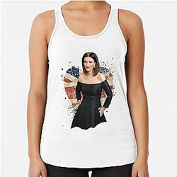 Laura Pausini Racerback Tank Top