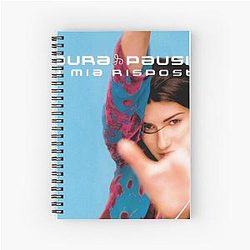 Laura Pausini Spiral Notebook