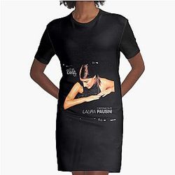 Laura Pausini the Best of Laura Pausini e Ritorno da te Graphic T-Shirt Dress