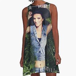Laura Pausini A-Line Dress