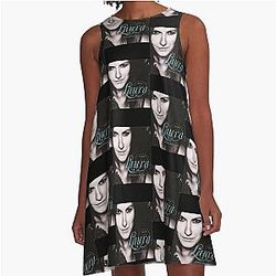 Laura Pausini primavera in agio A-Line Dress