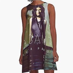 Laura Pausini I Canto A-Line Dress