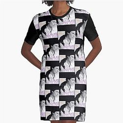 Laura Pausini Tra te e il mare Graphic T Shirt Dress