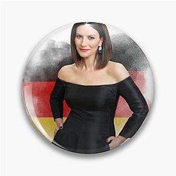 Laura Pausini in Germany T-shirt Pin.