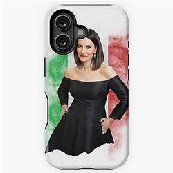 Laura Pausini t-shirt in Italy iPhone Tough Case