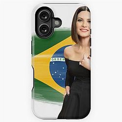 Laura Pausini Brazil Jersey 2024 iPhone Tough Case