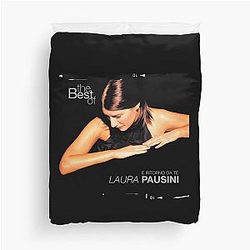 Laura Pausini The Best Of Laura Pausini Te Duvet Cover