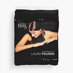 Laura Pausini the best of Laura Pausini e ritorno da te Duvet Cover