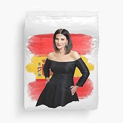 Laura Pausini Spain T-Shirt Duvet Cover