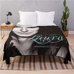 Laura Pausini Spring in Advance Throw Blanket