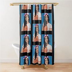 Lauren Jauregui Merch Shower Curtain