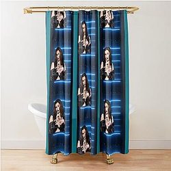 Lauren Jauregui All Night Shower Curtain
