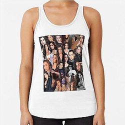 Lauren Jauregui Photo Racerback Tank Top