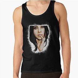 Lauren Jauregui Colour Drawing Tank Top