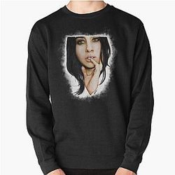 Lauren Jauregui Colour Drawstring Pullover Sweatshirt