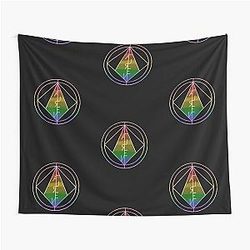 Lauren Jauregui rainbow Tapestry