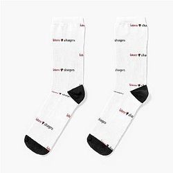Halsey Stranger Lauren Jauregui Socks