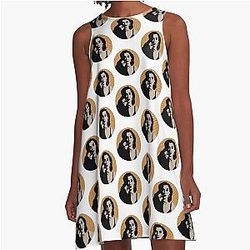 Lauren Jauregui Pop Art A-Line Dress