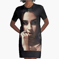 Lauren Jauregui Graphic T-Shirt Dress