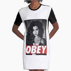 Lauren Jauregui Graphic T-shirt Dress