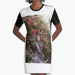 Lauren Jauregui photoshoot Graphic T Shirt Dress