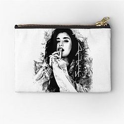 Lauren Jauregui Black Zipper Pouch