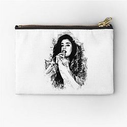 Lauren Jauregui black Zipper Pouch