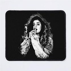 Lauren Jauregui black logo Mouse Pad