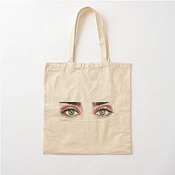 Lauren Jauregui Stare Coloured Pencil Drawing Cotton Tote Bag