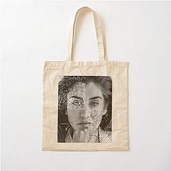Lauren Jauregui Digital Painting Cotton Tote Bag