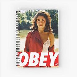 Lauren Jauregui Spiral Notebook
