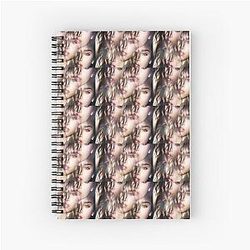 Lauren Jauregui Close Up No 1 Spiral Notebook