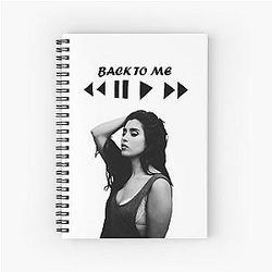 Lauren Jauregui Back To Me Spiral Notebook