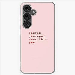 Lauren Jauregui owns this Samsung Galaxy case
