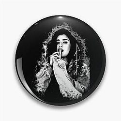 Lauren Jauregui black logo Classic Pin