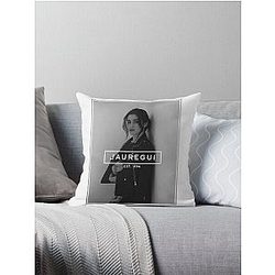 Lauren Jauregui Throw Pillow