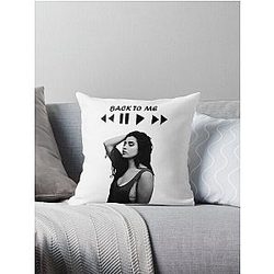 Lauren Jauregui Back to Me Throw Pillow