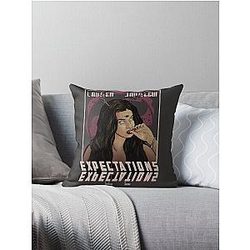 Lauren Jauregui Expectations Throw Pillow