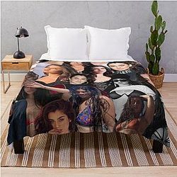 Lauren Jauregui Photo Throw Blanket